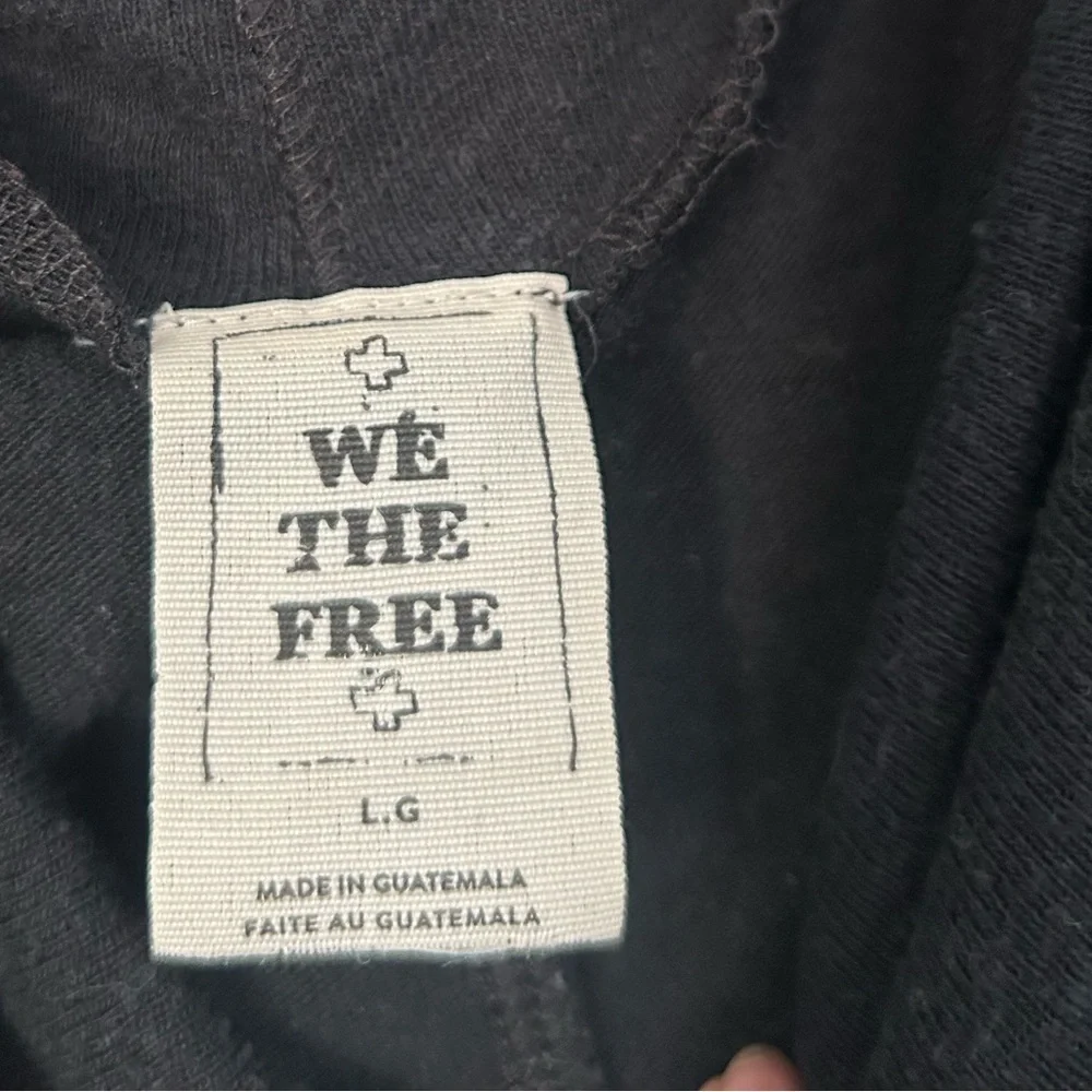 Free People We The Free Relaxed Fit Cowl Neck Long sleeve size large